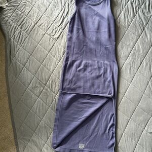 Women's Purple Midi Dress